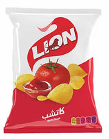 LION KETCHUP POTATO CHIPS 125G