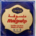 TAYEB MALSOUKA PASTRY SHEETS – 140G (10 SHEETS)
