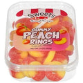 SWEETS THROUGH THE AGES GUMMY PEACH RINGS 10OZ (285G)