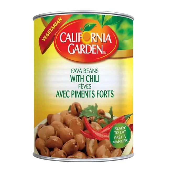 CALIFORNIA GARDEN FAVA WITH CHILI