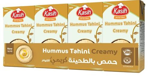 KASIH CREAMY HUMMUS WITH TAHINI 135G (4-PACK)