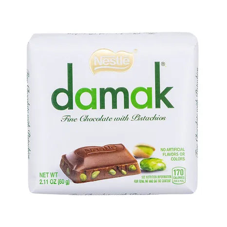 DAMAK CHOCOLATE WITH PISTACHIOS