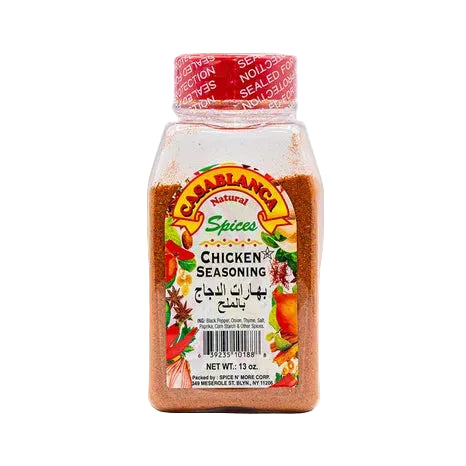 CASABLANCA CHICKEN SEASONING 13 OZ