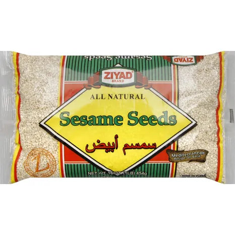 ZIYAD PREMIUM SESAME SEEDS 16 OZ