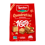 LOACKER QUADRATINI HAZELNUT WAFER COOKIES 250G