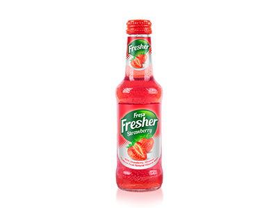 FRESA FRESHER STRAWBERRY SODA DRINK 250ML – 6 PACK