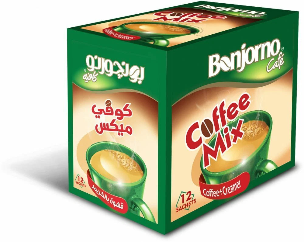 BONJORNO COFFEE MIX 2IN1 INSTANT COFFEE- 12 PACK