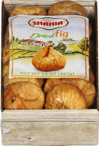 SHAHIA DRIED TURKISH FIGS 14 OZ (397G)