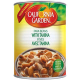 CALIFORNIA GARDEN FAVA BEAN TAHINI RECIPE 16 OZ