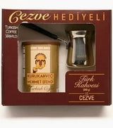 MEHMET EFENDI TURKISH COFFEE 250G WITH CEZVE (COFFEE POT) SET