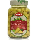 SERA PICKLED HOT BABY PEPPERS 680G