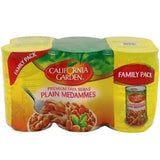 CALIFORNIA GARDEN FAVA BEAN PLAIN RECIPE 16 OZ 6 PACK