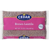CEDAR BROWN LENTILS 2LB