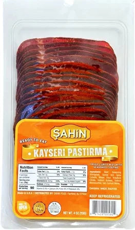 SAHIN PASTIRMA 4OZ