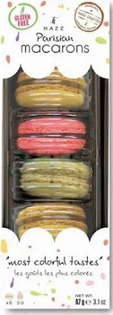 HAZZ PARISIAN MACRONS  6PCS
