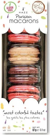 HAZZ PARISIAN MACRONS  6PCS