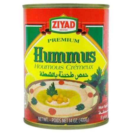 ZIYAD HUMMUS TAHINI/SPICY 14 OZ